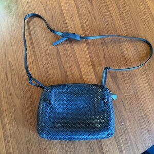 Bottega Veneta Nappa Intrecciato Nodini Crossbody Bag